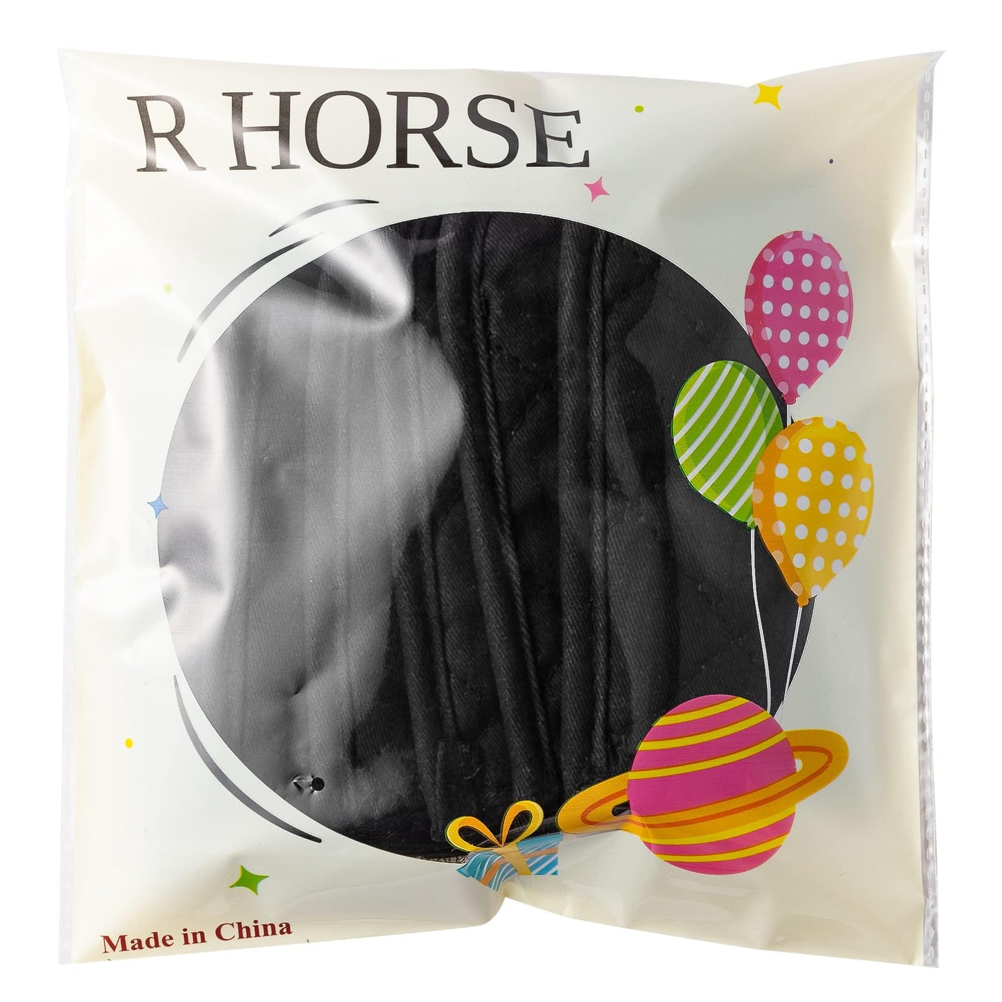 R HORSE 6Pcs Hot Handle Covers Black Heat Resistant Pot Sleeve Grip Cotton Cast Iron Skillet Handle Holder Non-Slip Machine Washable Sleeves Mitts for Kitchen Baking Cooking BBQ Cookwares
