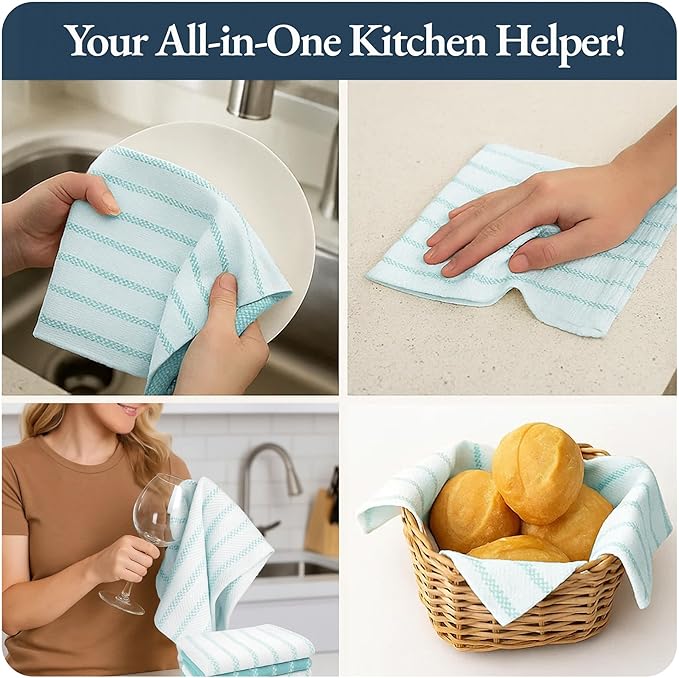 LANE LINEN Kitchen Towels Set