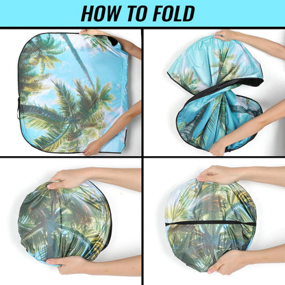 Windshield Sun Shade - Car Windshield Sun Shade for UV Protection Heat Reduction 2025 Sun Visor for Car Interior (55"x31.5")