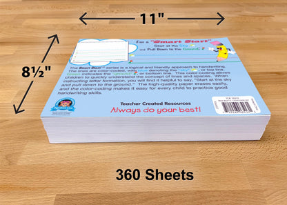 Teacher Created Resources Smart Start K-1 Story Paper: 360 Sheets (76513)