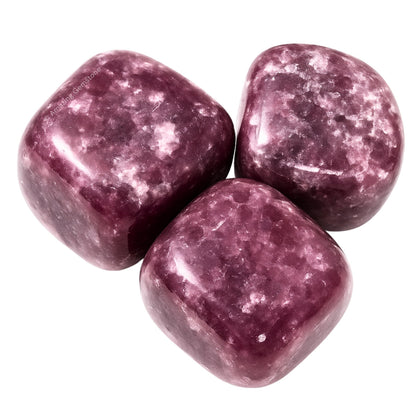 Amazing Gemstone Lepidolite Crystals&Healing Stones - 1oz Lepidolite Stone Gem Stones, Healing Stones for Energy Balance, Stress Relief - Premium Polished Gems Rocks for Meditation&Wellness