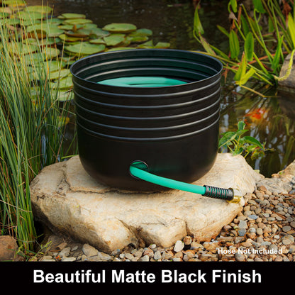 Liberty Garden 1918 100' Matte Black Hose Pot
