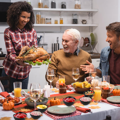 Kolewo4ever 12 Pieces Thanksgiving Bowls Pumpkin Bowl 6 Ounces Ramekins Small Pumpkin Shaped Bowls Dinnerware Decoration for Fall Thanksgiving Serving Dip, Sauce, Condiments,Snack (Black)