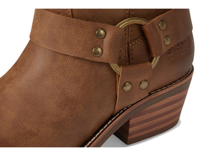 FRYE AND CO. Women's Lorrie Harness 12 Tan 10 Medium