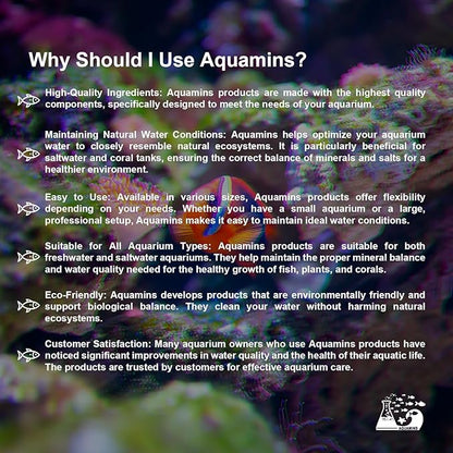 Aqua Plants All Included by Aquamins – 250ml – Complete Aquarium Plant Fertilizer – Boosts Growth, Color & Root Strength – Safe for Fish & Shrimp – All-in-One Liquid Fertilizer for Planted Aquariums