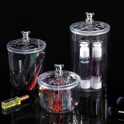 Ckhoid 3PCS Clear Candy Jars With Lid, Plastic Storage Jar Canister with Airtight Lid, Decorative Cookie Container for Snacks Buffet Wedding Home Bar Décor, Pantry Food Organizer Container 30/47/68 Oz