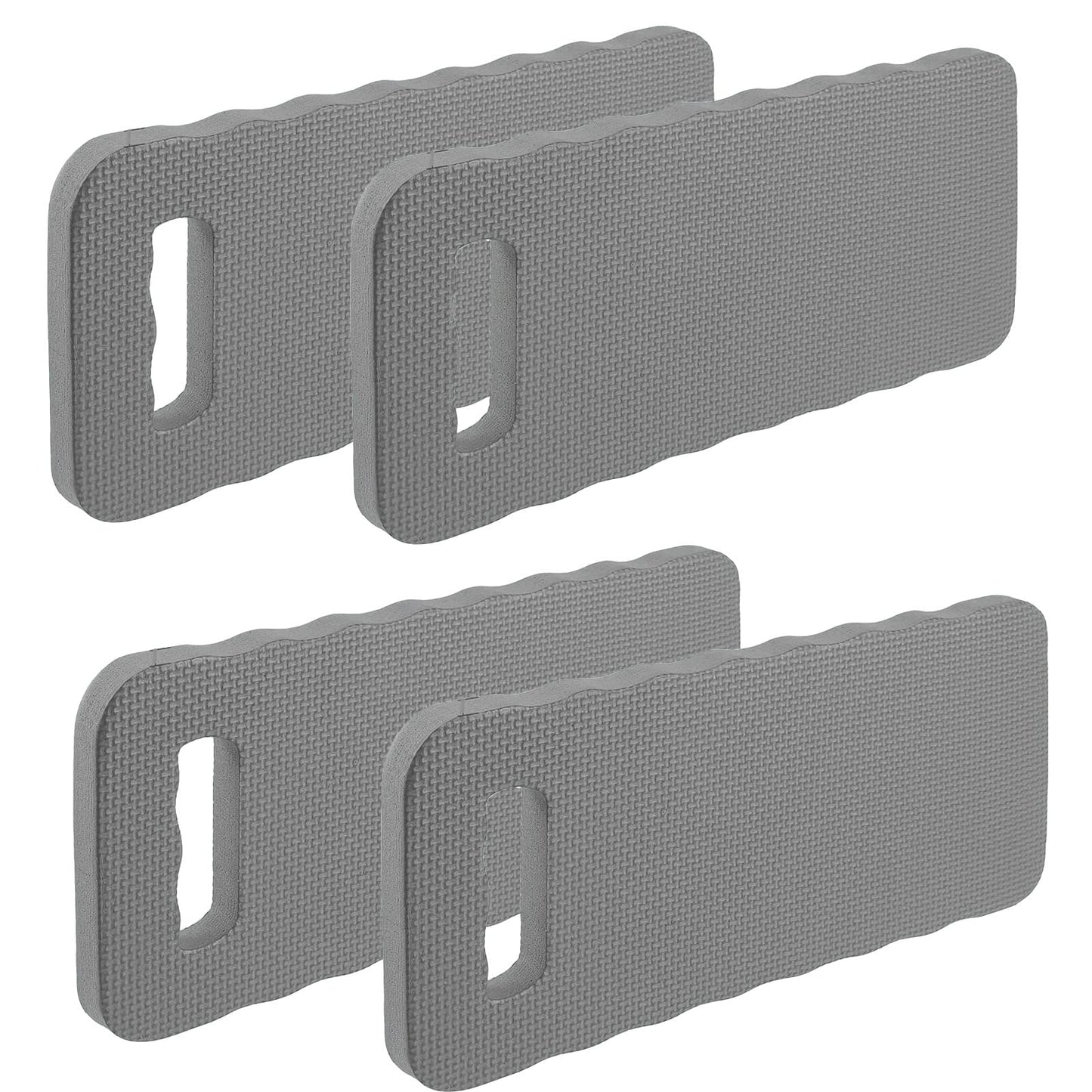 YWSHF 4 PCS Garden Kneeling Pad,Knee Mat Waterproof Foam Knee Pads for Gardening,Cleaning,Baby Bath,Yoga,Praying and Exercise 15.745'' x 7.09'' x 0.79'' Grey