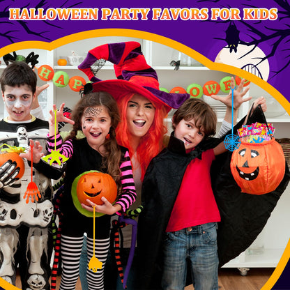 Bulk Sticky Hands Party Favors Supplies for Toddlers 60 PCS, Halloween Non Candy Trick or Treat Items for Kids, Birthday Pinata Goody Bag Stuffers, Small Classroom Toys Gifts Prizes for Boys Girls