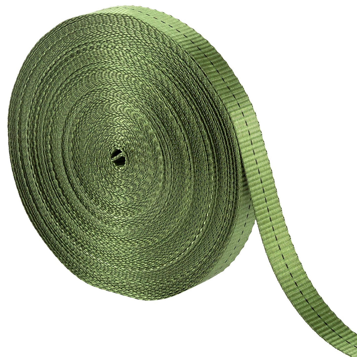 Biubee 2,425 Lbs Strength Tree Straps - 108FT Tree Tie Support Straps for Staking, Green Blend in with Landscaping for Guying Young Trees Straight and Storm Protection, for Outdoor Plants, 1" Wide