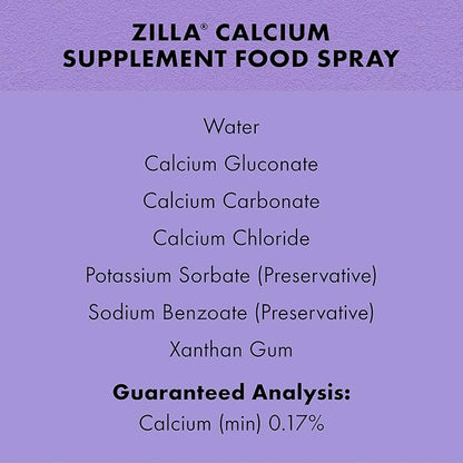 Zilla Calcium Supplement Spray 8 oz.