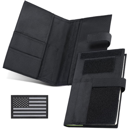 LIVANS Book Cover for 5.5 x 8 in Military Log Book, with Hardcover Notebook