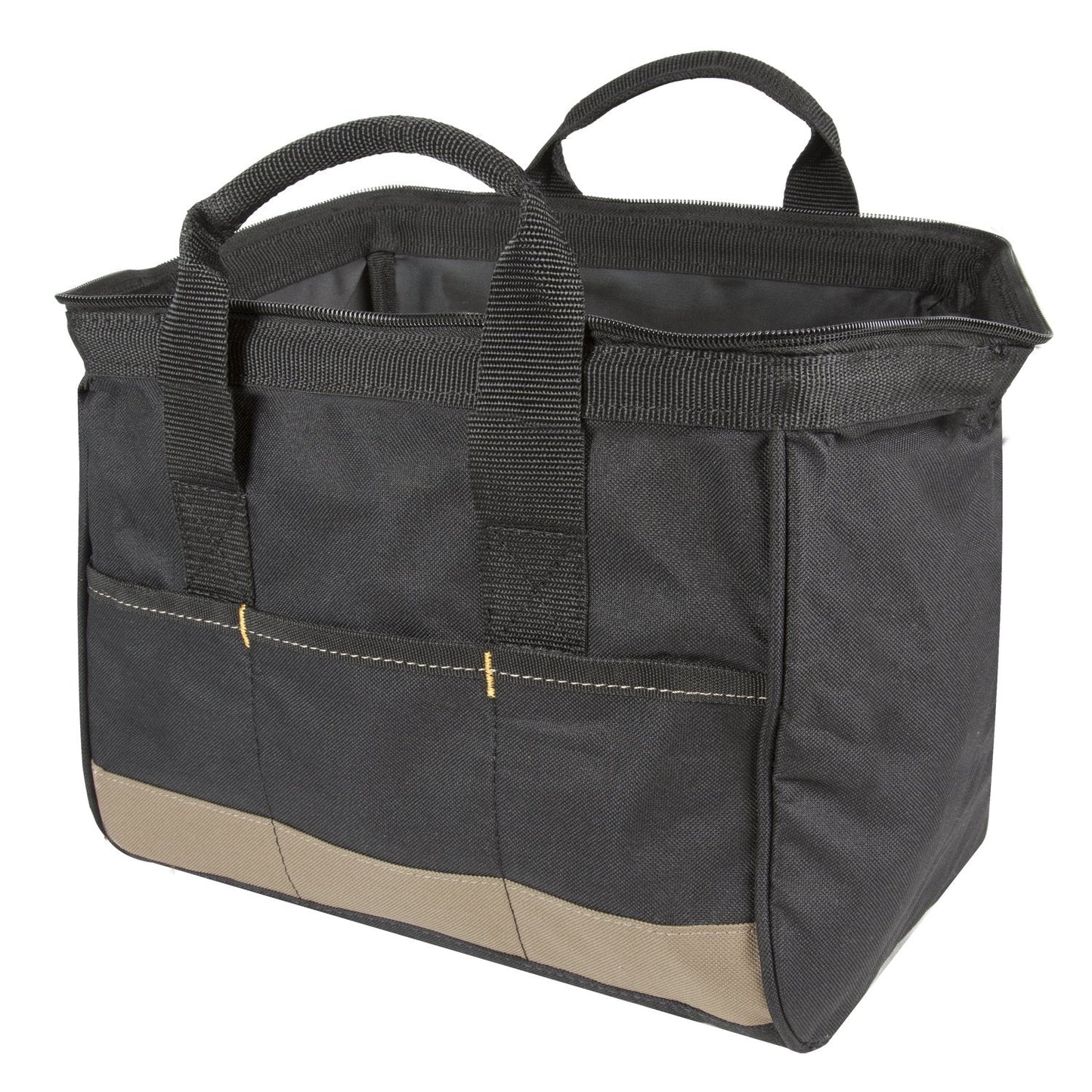Custom Leathercraft1161 12 in. Standard Big Mouth Bag, 14 Pocket