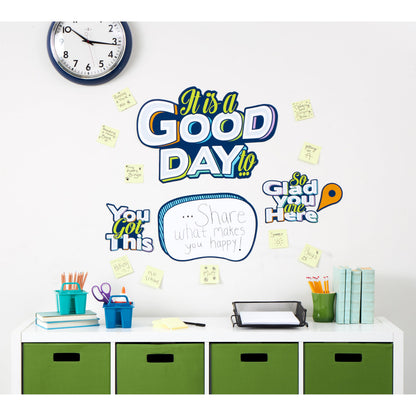 Eureka 661002 It is A Good Day to Interactive Mini Bulletin Board Set with Dry Erase Headliners, Multicolor, 5 Pieces