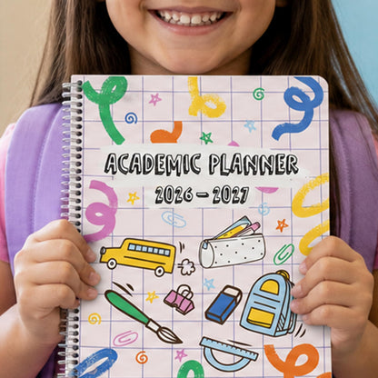 2026-2027 Academic Year Create Elementary Student Planner, 8.5" x 11"