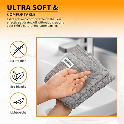 HOMERHYME Hand Towels, 12 Pack 25''*15'' Gym Towels