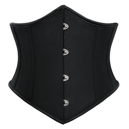 Scarlet Darkness Women Corset Belt Wide Waist Lace Up Pirate Accessories Belt Black Size 10