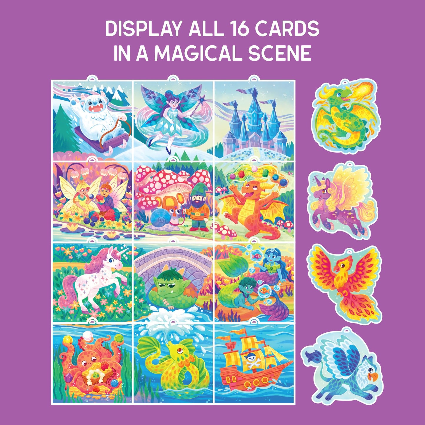 Educational Insights Jumbo Gem Kit - DIY Crafts for Kids Ages 4-8, Mess Free Toddler Arts and Crafts, Diamond Painting Kits for Kids 5-7, Beginner Paint By Gem Art Kits, Sticker Diamond Craft Kit