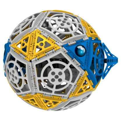 Thames & Kosmos Robotics: Smart Machines - Super Sphere STEM Experiment Kit | Build & Program a 9-inch Robotic Sphere + 6 Other Robot Models | Basic Coding | Color Manual | Requires Tablet, Smartphone