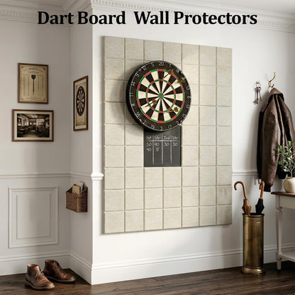 Large Felt Bulletin Board for Walls: 6-Pack Black Cork Board Alternative 11.8x11.8 Inch Peel and Stick Pin Board Wall Decor for Home Organization, Office Memo Board, Self-Adhesive Wall Tiles