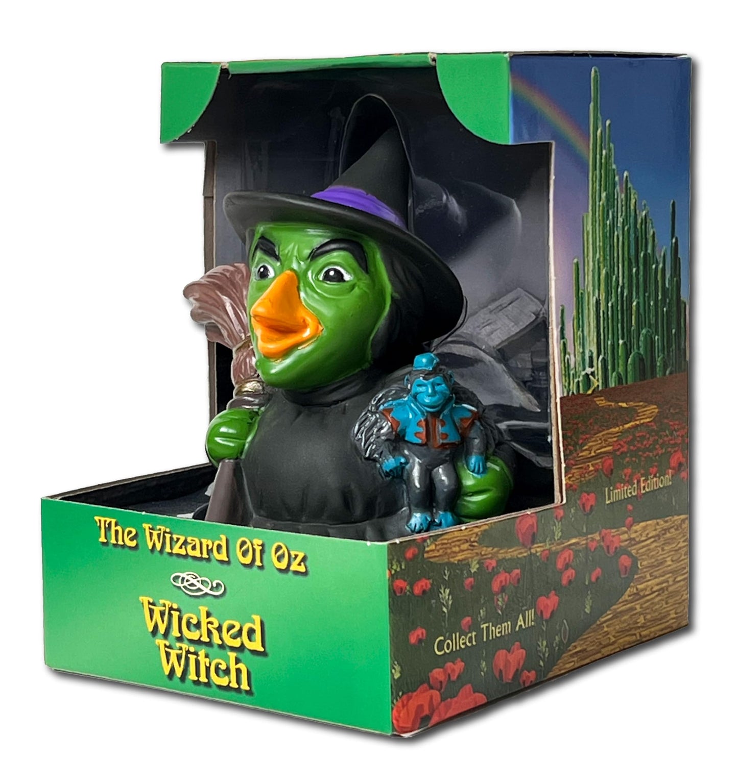 CelebriDucks - Wicked Witch - Floating Rubber Ducks - Collectible Bath Toy Gift for Kids & Adults of All Ages