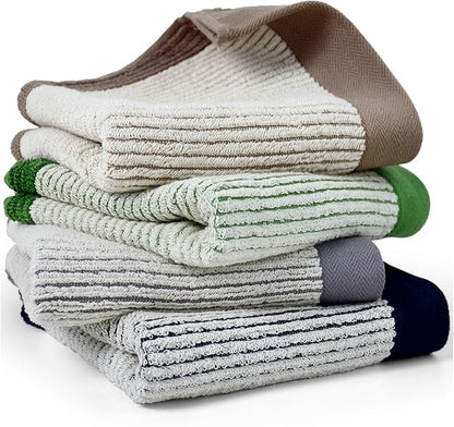 Cleanbear Hand Towels for Bathroom, Ultra-Soft 100% Cotton Hand Towels
