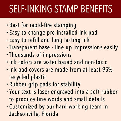 New Mexico Rectangular Notary Stamp | Official State Notary Stamp | Official Seals | Meets State Specifications (New Mexico, Rectangular Stamp)
