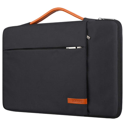 Lacdo 360° Protective 16 Inch Laptop Sleeve Case for 16 Inch HP Lenovo ASUS Acer Dell Laptop/HP Pavilion Envy/Lenovo ThinkPad IdeaPad/Acer Swift/ASUS Vivobook/Dell Computer Bag, Black