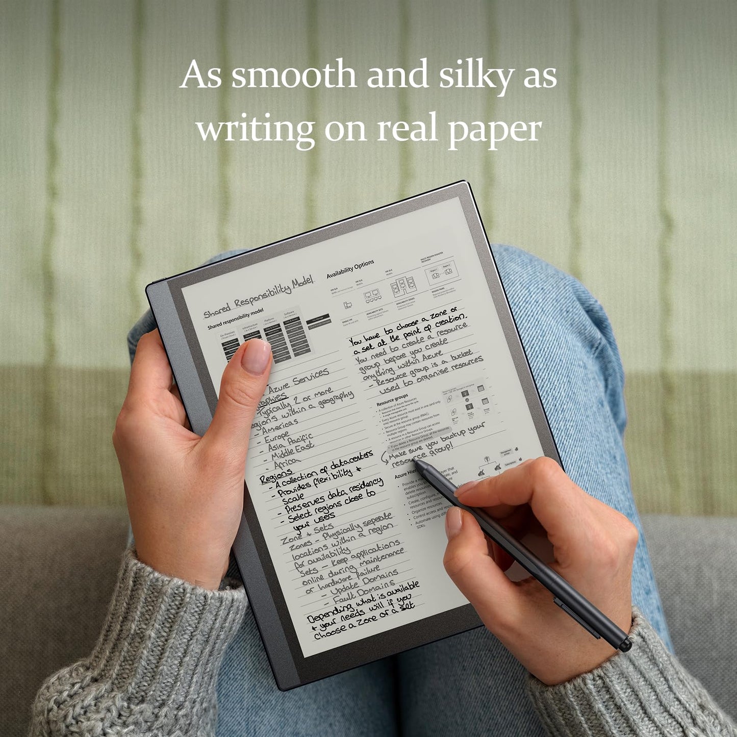 Geniatech Kloudnote Slim 10.3" Digital Notebook, E Ink Tablet and ePaper Notepad for ebook Reading and Writing, 227ppi ereader Device in 2025, 5.3mm Ultra-Thin (Grey)