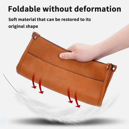 Caitina Crossbody Bag For Women Vegan Leather Hobo Handbag Designer Crossbody Bucket Bag Shoulder Purse For Women with 2 Adjustable Strap(DreamyBrown