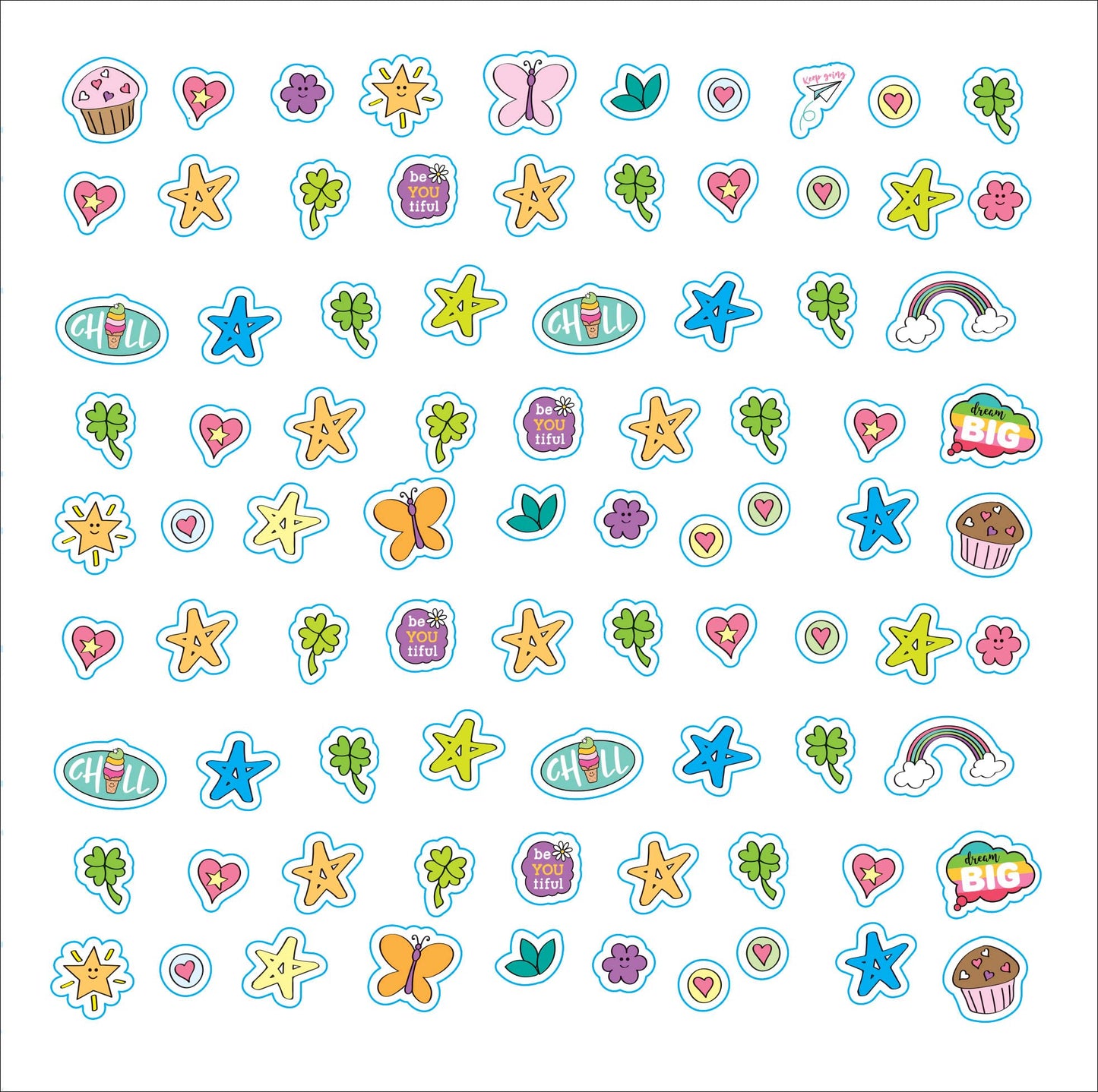 Plan It! A Sticker Book for All Your Productivity Needs (2,500 stickers!)