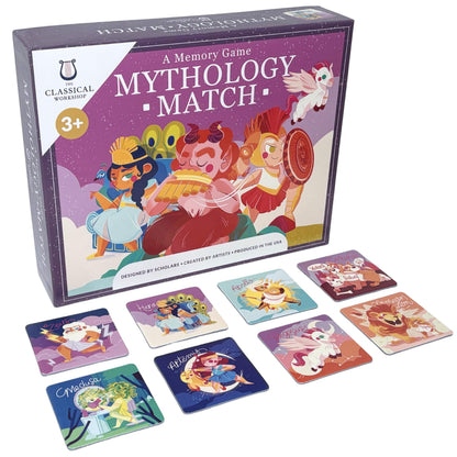 The Classical Workshop Mythology Match: an Educational Memory Matching Game