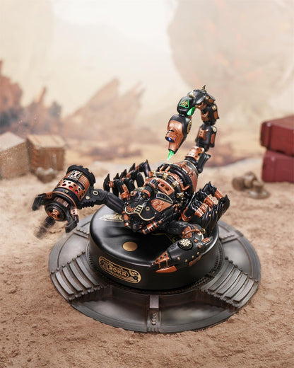 ROKR 3D Metal Model Kits Puzzle for Adults Kids, Steampunk Electric Mechanical Toy, Assembly DIY Gift Plastic Craft Hobby for Men, Women (Emperor Scorpion)