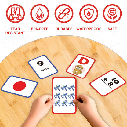 THE FIDGET GAME Kindergarten Learning Bundle - Flashcards and Pop Fidget Toys for Kids Pre-K to Grade 3 - Learning Activities and Games for High-Frequency Dolch Sight Words - Includes Mats and Dice