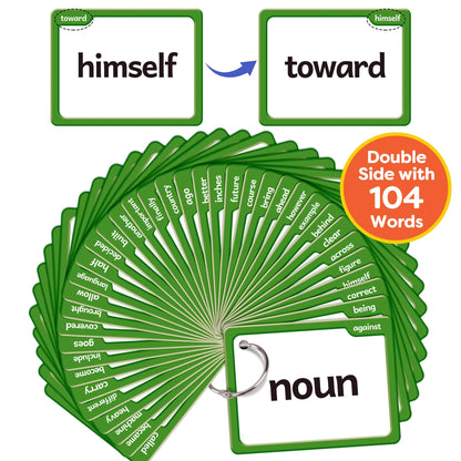 Torlam Sight Words Flash Cards for Kids 3rd Grade,Learn to Read Digraphs CVC Blends Long Vowel Sounds Spelling Reading Phonics Games for 8-9 Years, Site Words Classroom Homeschool