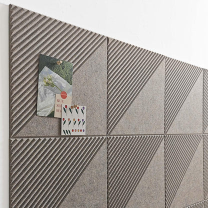 Large Cork Board for Walls 48"x 36", 12 Pack Felt Wall Tiles with Safe Removable Adhesive Tabs, Cork Board for Office,Pinboard Bulletin Board - Deep Camel