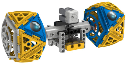 Thames & Kosmos Robotics: Smart Machines - Super Sphere STEM Experiment Kit | Build & Program a 9-inch Robotic Sphere + 6 Other Robot Models | Basic Coding | Color Manual | Requires Tablet, Smartphone