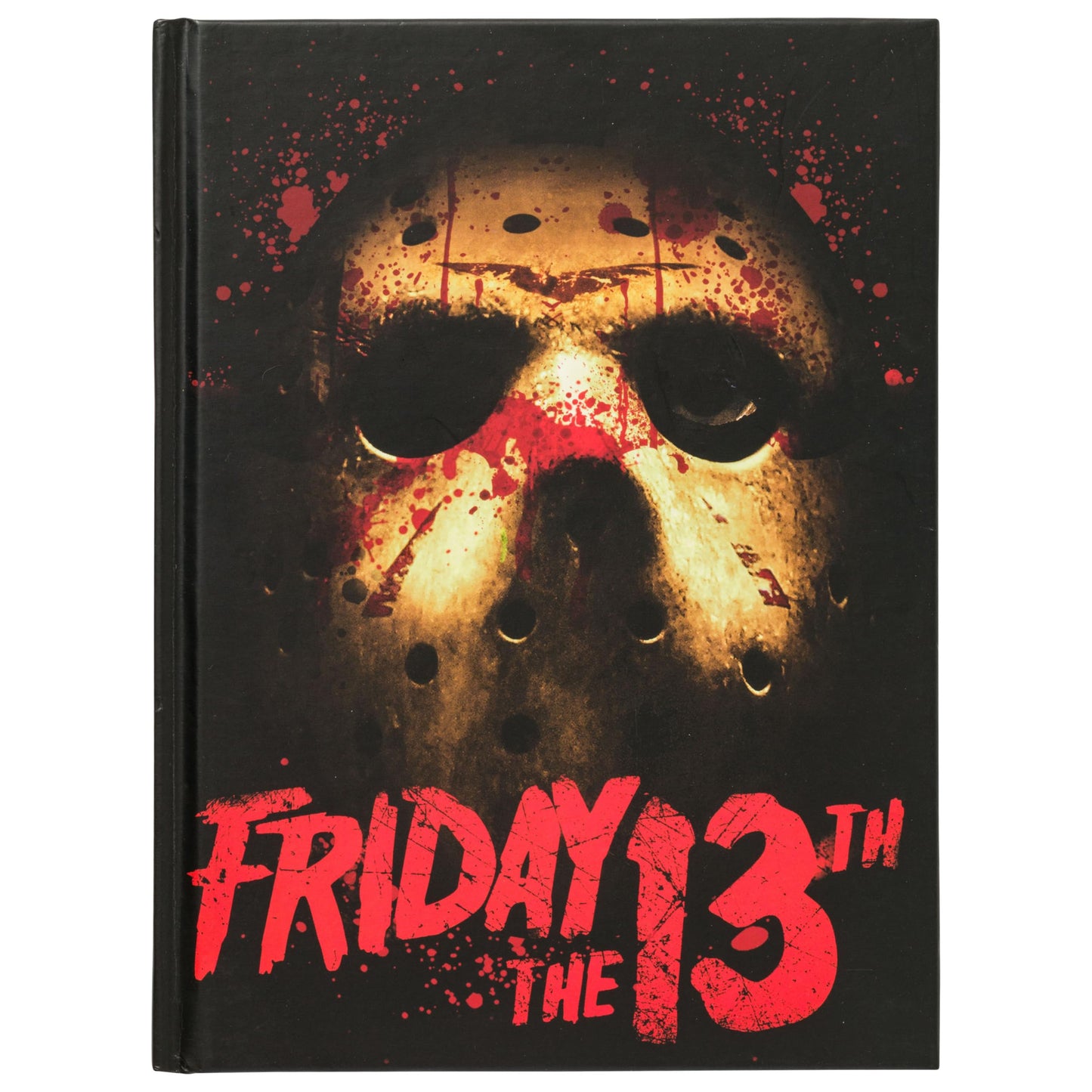 Silver Buffalo Friday the 13th Hard Cover Journal Featuring Jason Voorhees’s Mask, 6" x 8"