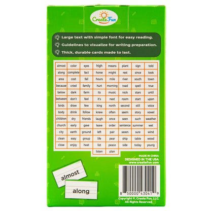 106 Sight Words Flash Cards 2nd Grade for Kids Ages 6-7, Dolch & Fry Sight Word Reading Games, Learning Activities for Kids with 7 Educational Game Ideas