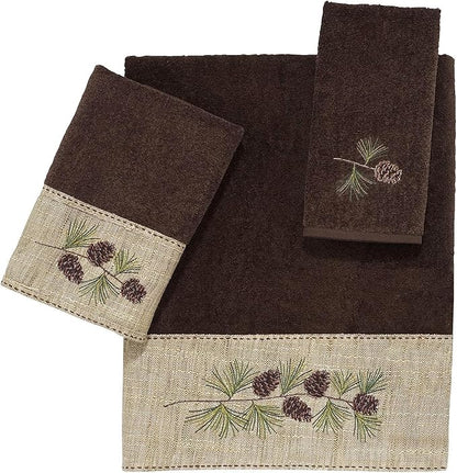 Avanti Linens - 3pc Towel Set, Soft & Absorbent Cotton Towels