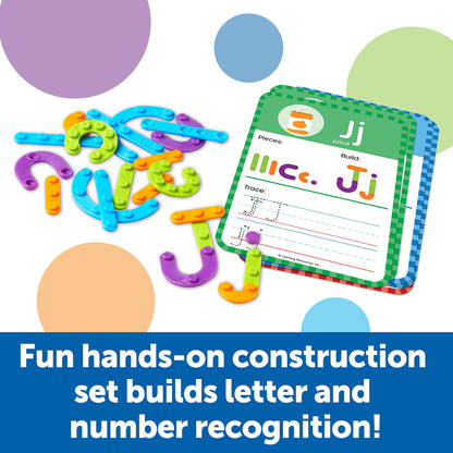 Learning Resources Skill Builders! Kindergarten Letter & Number Maker - 60 Pieces, Ages 6+ Kindergartner Learning Materials, Homeschool and Classroom Supplies, Math Games for Kids