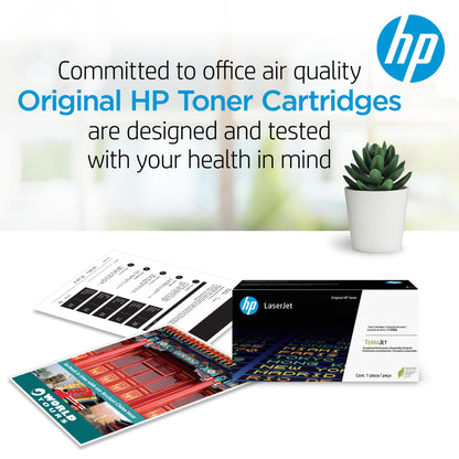 HP 414A Yellow Toner Cartridge | Works with HP Color LaserJet Enterprise M455dn, MFP M480f; HP Color LaserJet Pro M454 Series, MFP M479 Series | W2022A