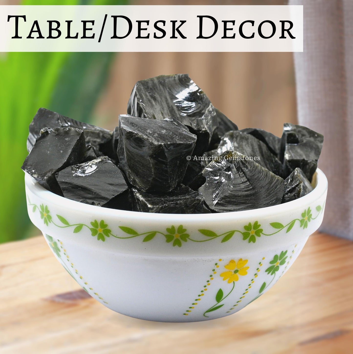 Amazing Gemstone Golden Sheen Obsidian Raw Crystals and Healing Stones, Natural Rocks for Tumbling - DIY Raw Stones and Crystals, 2 Pieces