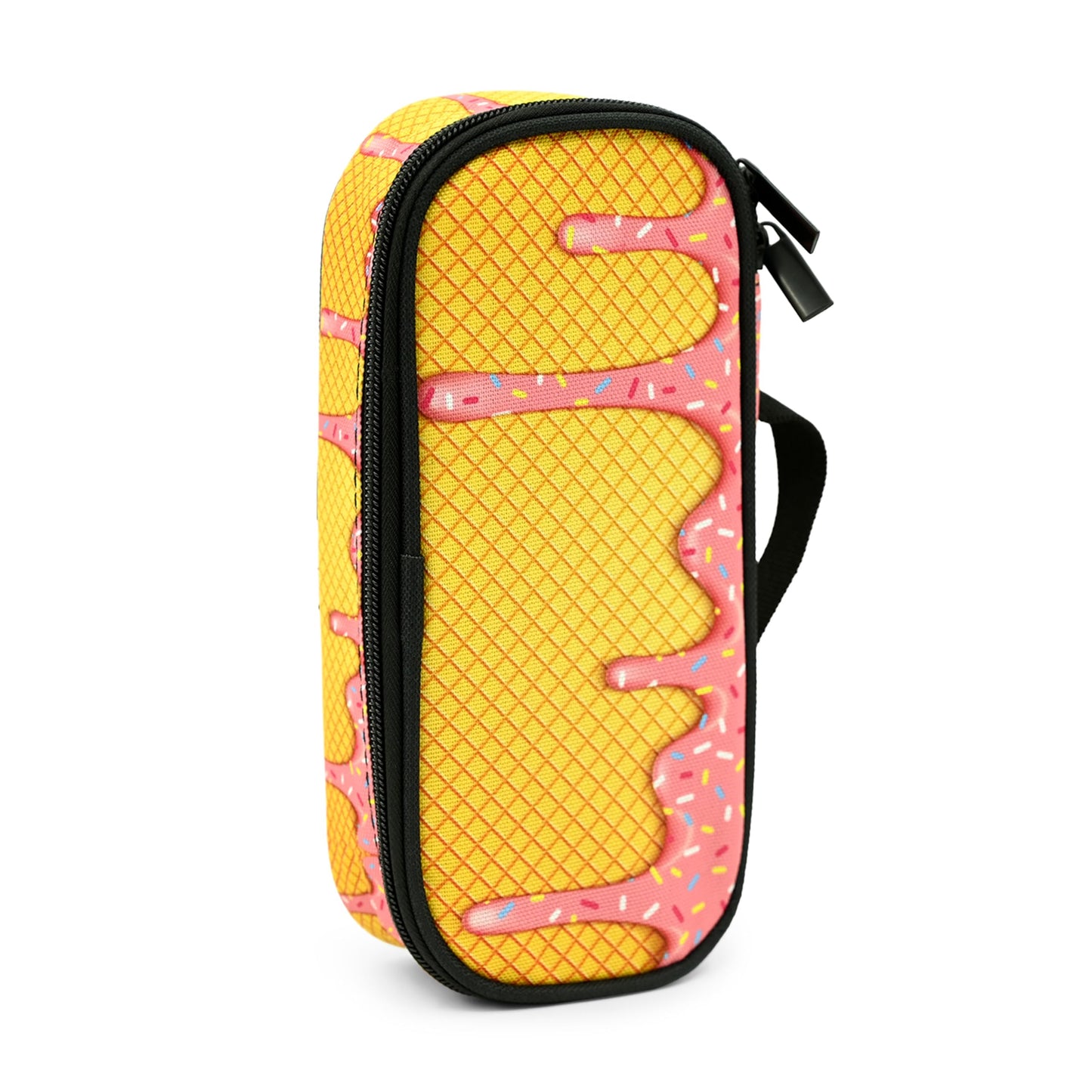 Droerfes Ice Cream Pencil Case Pencil Pouch Large Capacity Pen Bag School Office Organizer Stationery Storage Box For Girls Boys Teen Kids