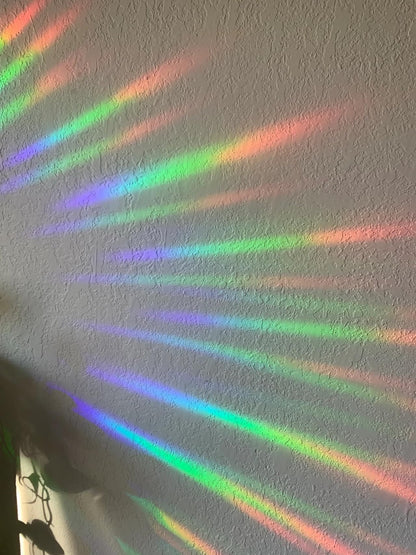 Fairy Anti-Collision Window Decals for Bird Strikes - Non-Adhesive Prismatic Clings, Rainbow Suncatcher Stickers to Save Birds From Collisions
