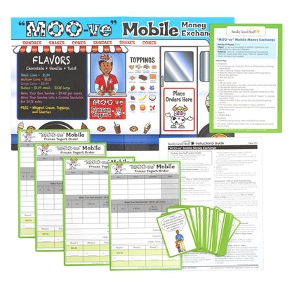 Really Good Stuff Fifth Grade Family Engagement Math Practice, Solve & Play Kit - Math Kit for Fifth Grade Students, Ages 9-11