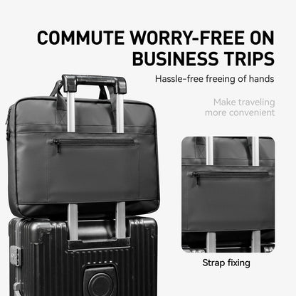 Mark Ryden Laptop Bag 15.6 Inch, Waterproof Briefcases for Men, Shoulder Crossbody Bag with Handle for Travel Office Business