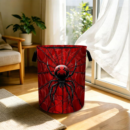 Halloween Laundry Basket Foldable Laundry Hamper With Handles Clothes Storage Bucket Organizer Laundry Bag For Bedroom Bathroom Laundry Storage 19.6 x 15.7