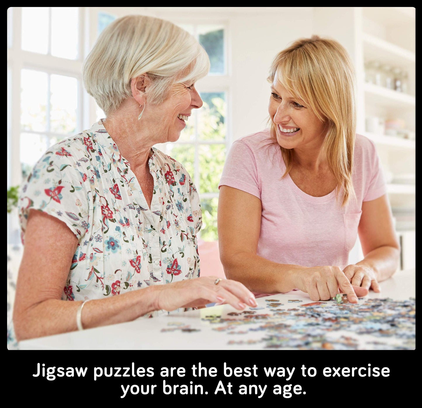 A2PLAY Space Jigsaw Puzzle for Adults 1000 Pieces, Planets in Space With Bonus Fact Poster, Challenging Astronaut Outer Space Toy, 27.5 x 19.7 in