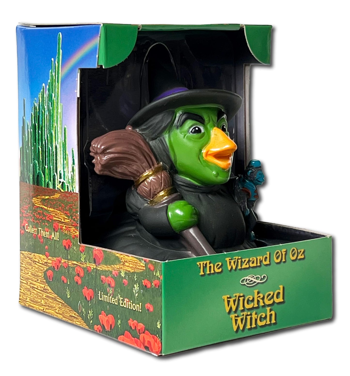 CelebriDucks - Wicked Witch - Floating Rubber Ducks - Collectible Bath Toy Gift for Kids & Adults of All Ages