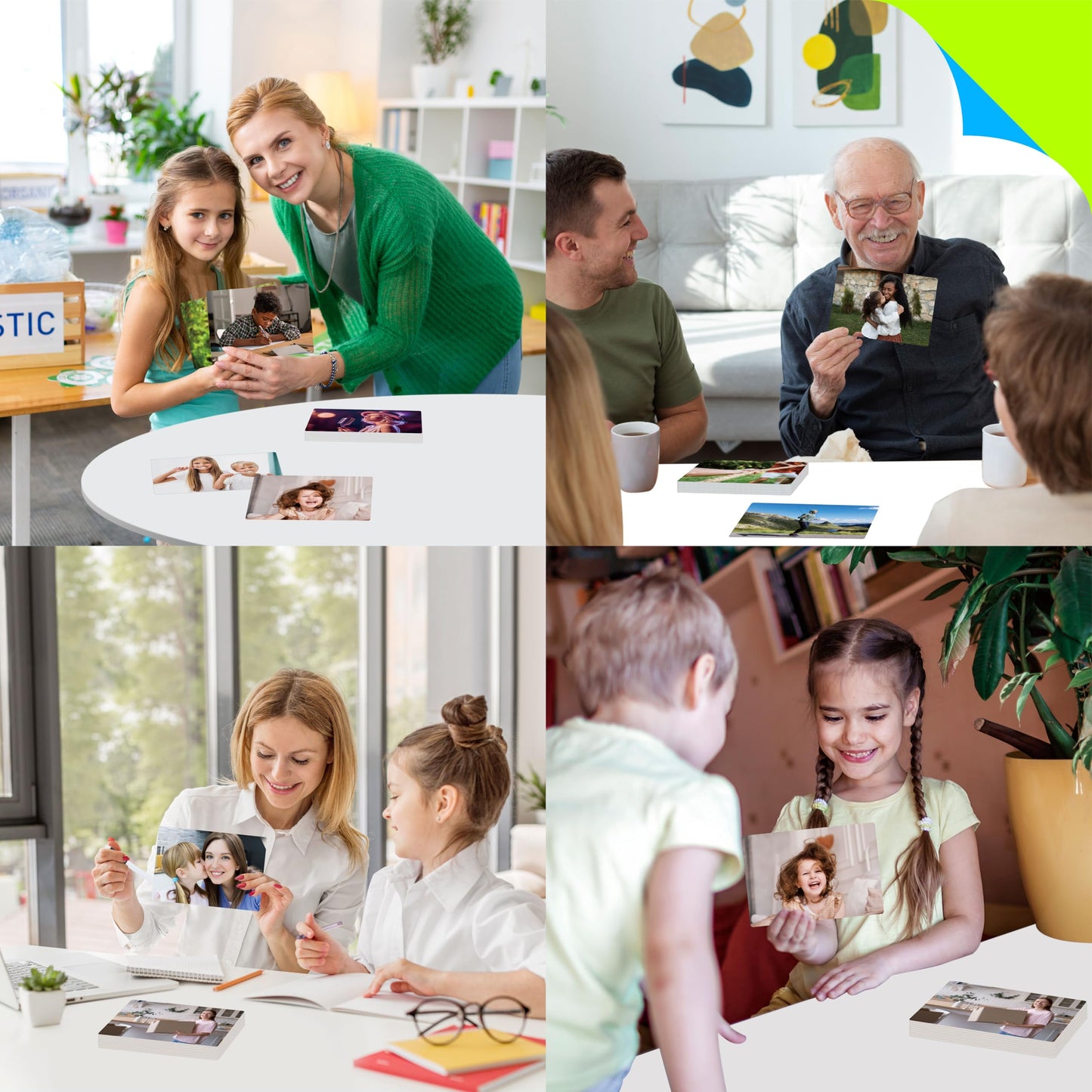 50 Verb Flashcards, Picture & Word Cards Action Language Builder Visual Aid Language Learning Tool for Autism, ESL Teaching Materials for Adults, Non-Verbal Children Vocabulary Builder for Kids